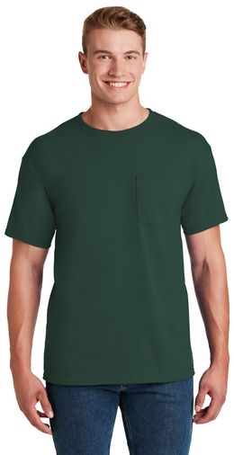 JERZEES® Dri-Power® Adult Unisex 50/50 Cotton/Poly With Pocket T-Shirt